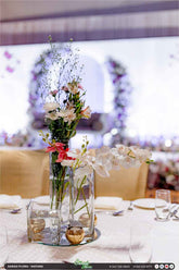 Elite Sakura Table Decoration - Wedding Centerpieces with Candles Sri Lanka